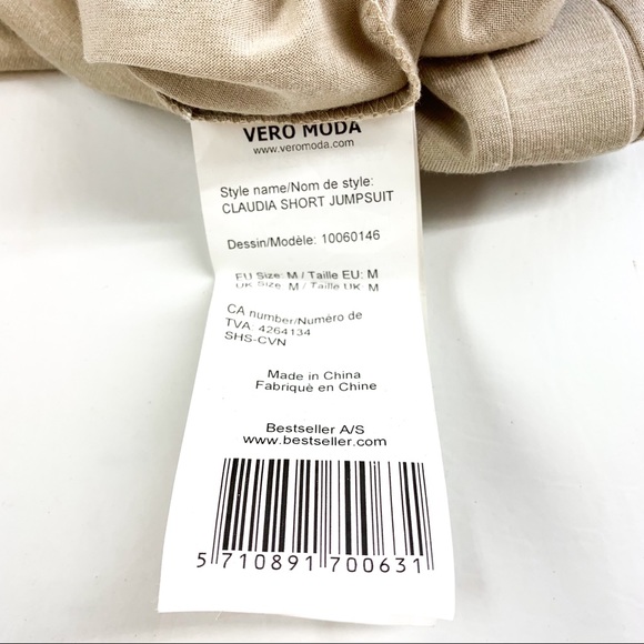 Vero Moda Jeans Claudia Short Jumpsuit - Picture 11 of 14